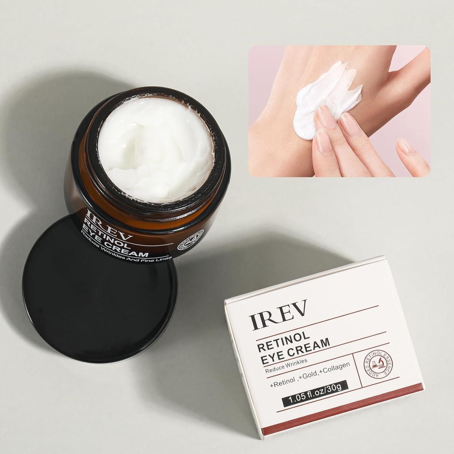 IREV- Retinol Eye Cream 100 ML EACH (PACK OF 2 )