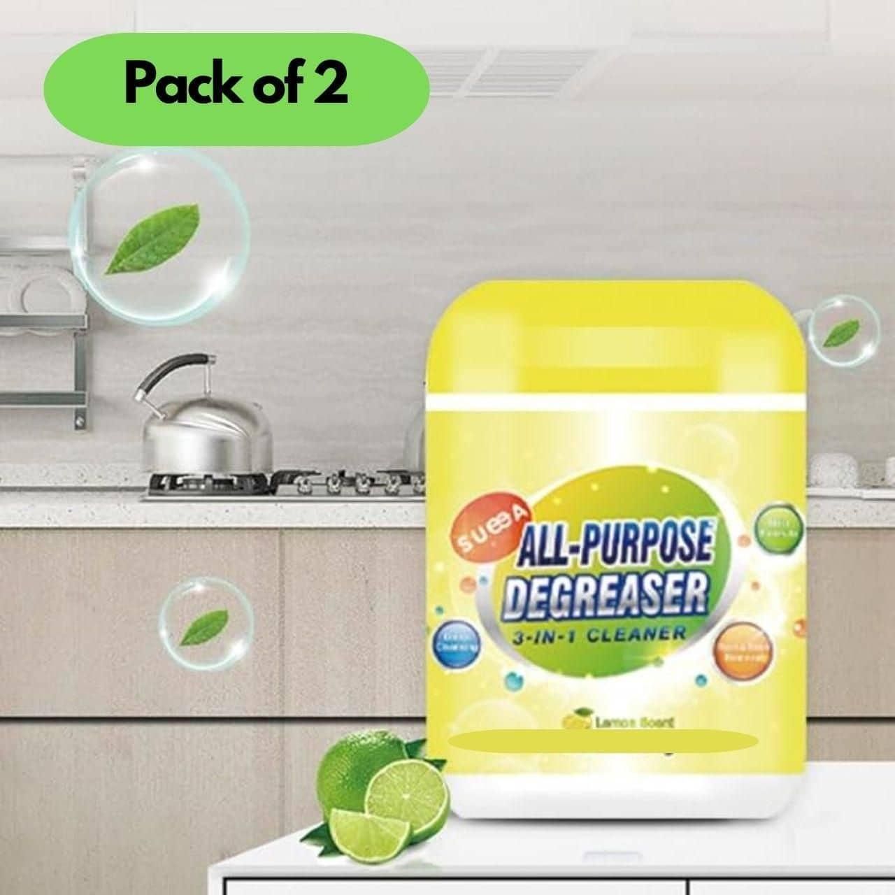 All Purpose Degreaser 3 in 1 Cleaner 200 gm Pack of 2
